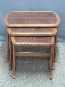 Retro mid 20thC G-Plan nest of tables,