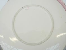 A 19thC dessert service with insect and foliage decoration,