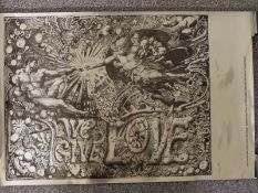 Live Give Love by Martin Sharp & Michelangelo,