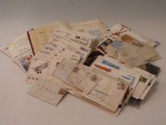 RAF related first day covers (some signed) and other covers including some early Victorian GB