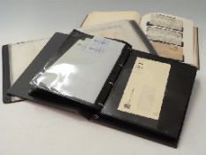 An album of registered pre stamp covers,