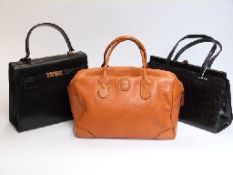 Bric's handbag with warranty and strap,