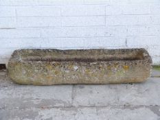 Rectangular garden trough,