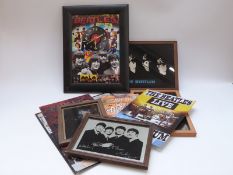 Eleven Beatles enamel signs of various sizes,