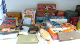 Advertising and ephemera, a large quantity in original packaging, a variety of rain hoods,