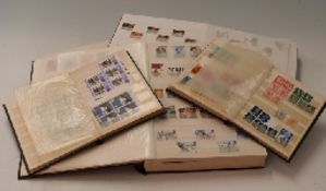 Five stockbooks of GB QE II mint stamps, mint and in block,