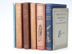 Rudyard Kipling The Jungle Book illustrated published macmillan in original bright gilt pictorial