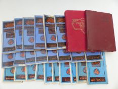 Bartholomews maps, some on cloth including English Lakes, Salisbury Plain, Yorkshire, Ayrshire,