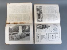 Two issues of The Queen's Own Gazette, August 1931 and November 1937,