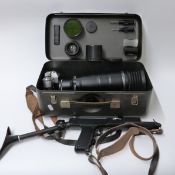 Zenit E photo sniper SLR outfit in carry case comprising Zenit E No 6353776, Tair - 3 - PLS 4,