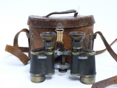 WWI ministry marked Carl Zeiss London Binocular Prismatic No 3 (Mark I) Magnification 6 and dated