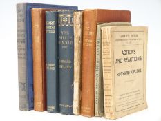 Rudyard Kipling Departmental Ditties 1886 original boards, A Song of The English Illustrated by W.