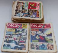 A quantity of circa 1960's Eagle comics