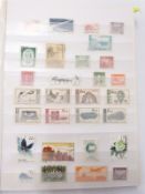 A stockbook of mint and used stamps from China