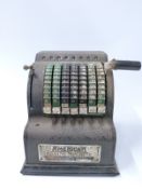 American Adding Machine mechanical calculator by the American Can Company,