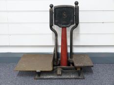 W & T Avery cast iron shop or similar scales