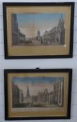 Two 19th Century lithograph prints of Oxford,