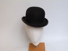 A hunting bowler hat by Battersby, London,