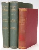 The Life of Samuel Johnson by James Boswell 1907 in 2 volumes with illustrations & photogravures,