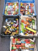 Over 200 Matchbox and similar diecast model vehicles