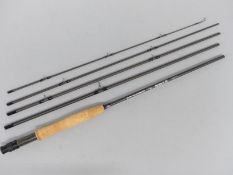 Ron Thompson Cherokee Fly five piece carbon fibre travel fly fishing rod in aluminium tube 8' AFTM
