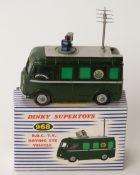 Dinky Supertoys diecast model BBC TV Roving Eye Vehicle with green body,