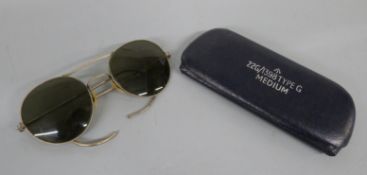 22G/1398 RAF or military issue sunglasses,
