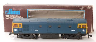 Lima 0 gauge NR BO-BO diesel locomotive D6524,