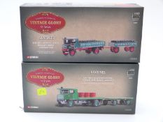 Two Corgi Vintage Glory of Steam limited edition 1:50 scale diecast model vehicles Sentinel
