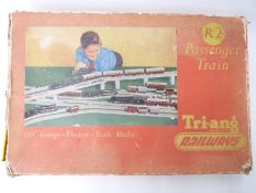 Over 40 Hornby, Tri-ang and similar 00 gauge locomotives, coaches,