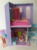 Barbie house and another similar,