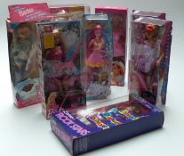 Eight Barbie dolls including Pop Icon, My First Tea Party, Starlight Adventure, Rock 'N Royal etc,