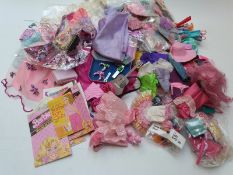 Very large quantity of Barbie, Sindy, Bratz, My Scene and similar fashion doll clothes,
