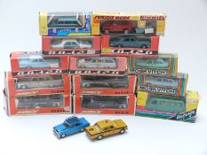 Fifteen Russian USSR diecast model cars including Volga, RAF, Yanka,