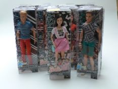 Twenty-eight Barbie Fashionistas dolls,