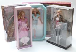 Six Barbie Collector dolls It's A Girl X8428, Birthstone Beauties Collection Miss Aquamarine March,