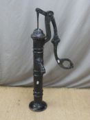 Cast iron village water pump