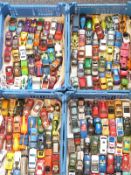 Over 200 Matchbox and similar diecast model vehicles