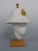 Royal Marines officer's topee