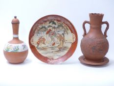 A 19thC Japanese Satsuma charger,