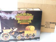 Hornby 3 ½ inch gauge Stevenson's Rocket live steam train set G100-9140,