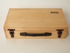 Jonelle steel boules set in original wooden box