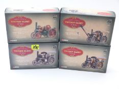 Four Corgi Vintage Glory of Steam limited edition 1:50 scale diecast models No 3 Road Engine