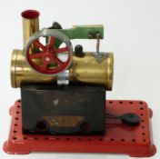 Mamod stationary live steam engine