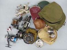 Fixed spool, multiplier and trout fishing reels including Contender 2, Summit, Sigmon etc,