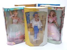 Five Barbie Collector Edition dolls Marzipan in The Nutcracker 20851,