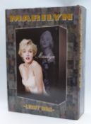 A Marilyn Monroe light box