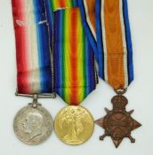 WWI medals,