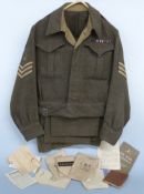 WWII battle dress uniform,