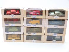 Twelve Corgi diecast model Classic Vehicles,